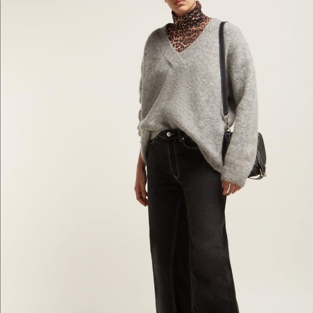Ganni Mohair Blend Callahan Sweater